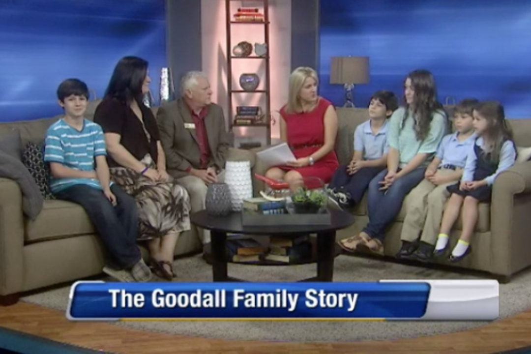 Watch the Goodall Family on The Morning Show!